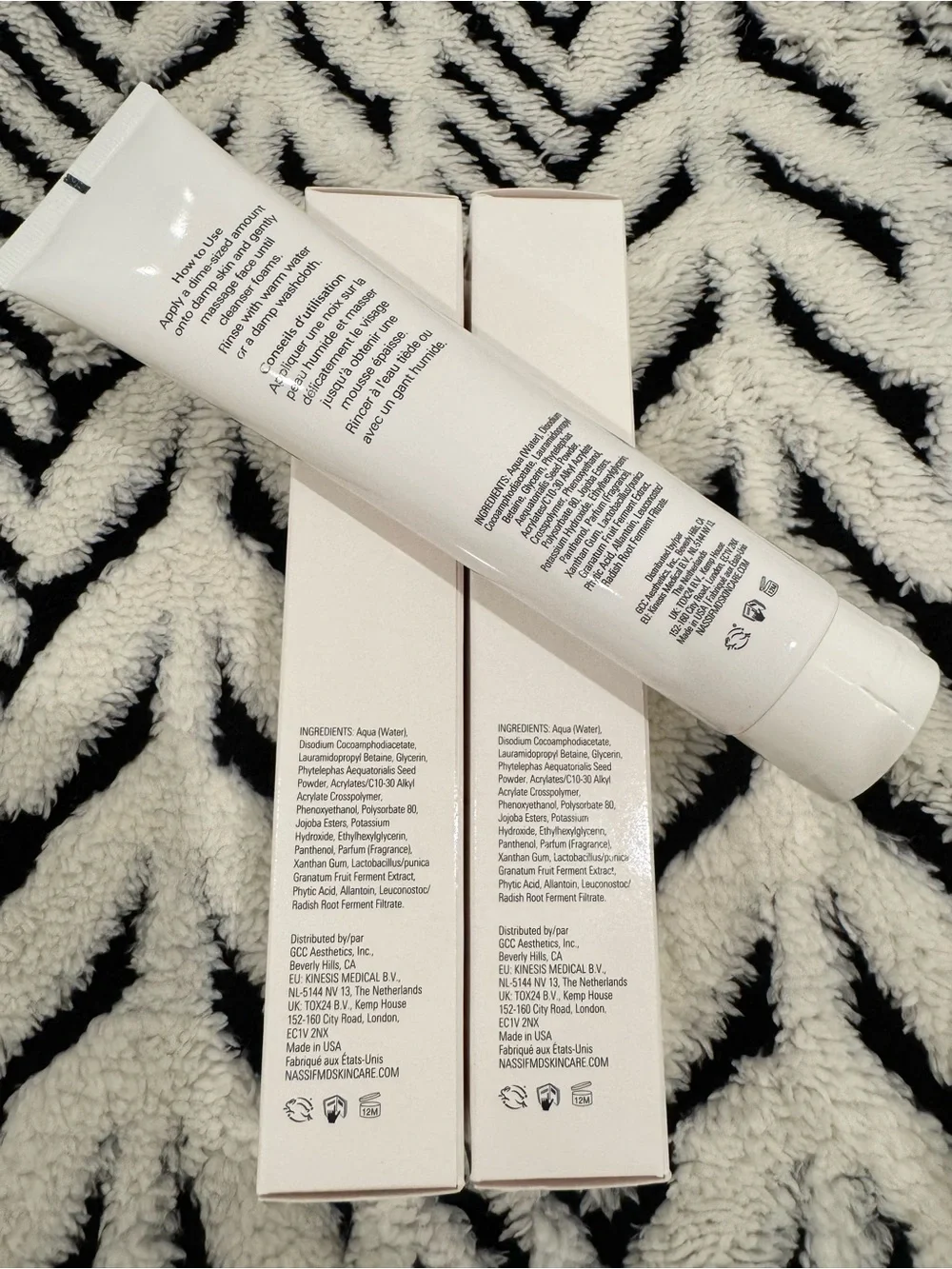 2-PC NassifMD Dawn to Dusk™ Exfoliate + Cleanse AM + PM Facial Cleanser
